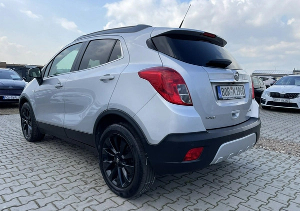 Opel Mokka cena 46900 przebieg: 217123, rok produkcji 2015 z Sokołów Małopolski małe 596